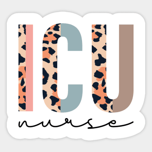 ICU Nurse Sticker